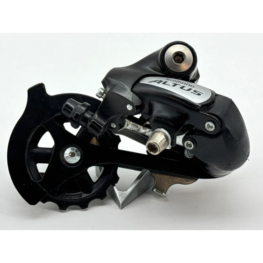 Shimano Altus Rear Derailleur MTB Bike 7 8 Speed Long Cage Black OEM Parts NWT